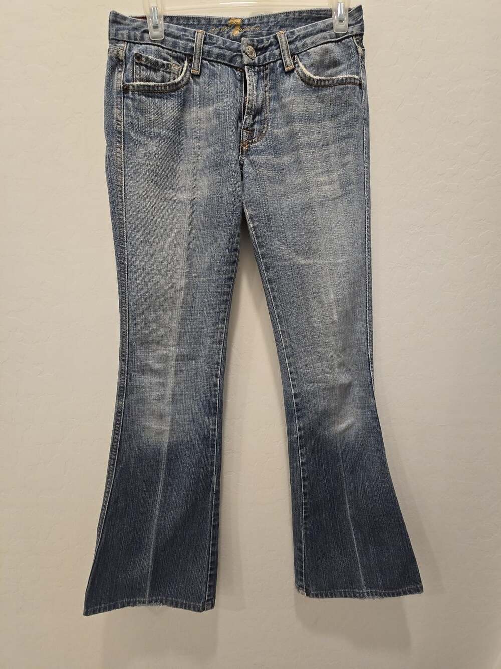 7 For All Mankind Jeans Size 27 Blue Denim